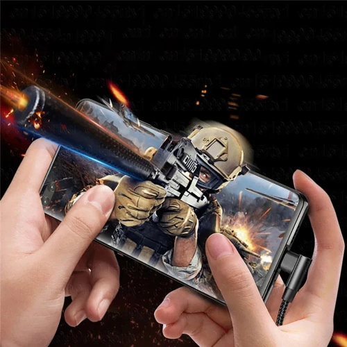 PD-F60W-1M-B | cablu GSM | Cablu USB-C unghi | Cablu cu mufa de 90 de grade. | Încărcare rapidă LIVRARE PUTERIE | Cablu de transmisie a datelor