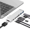 HUB | USB-C to 2x USB-A + 2x USB-C + SD + TF + HDMI cards | adapter, splitter type C 7in1