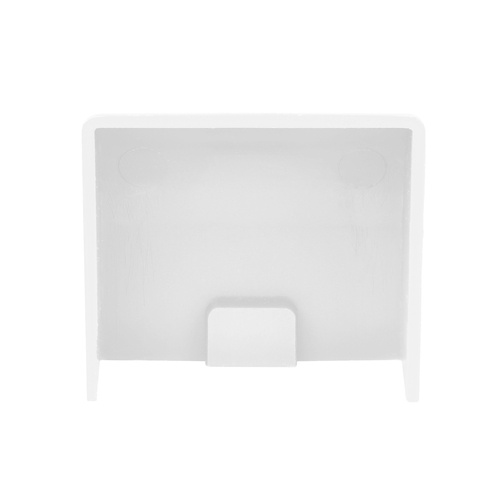 CDT-01 | Galinis dangtelis maskavimo juostai 40x20mm | Baltas