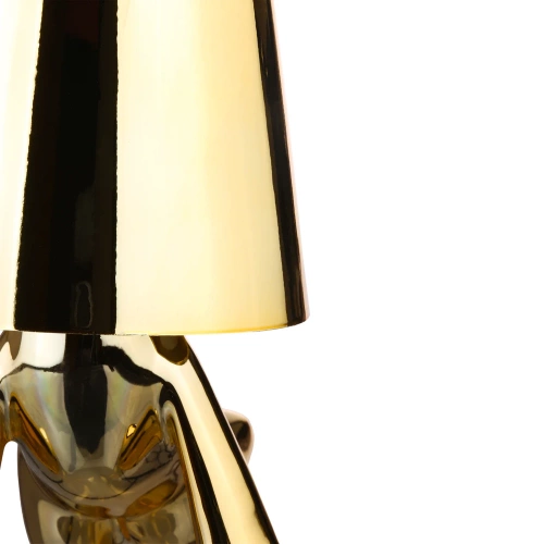 HJA23-C-ORO| Lampada da tavolo moderna con controllo touch | Lampada da notte con batteria incorporata