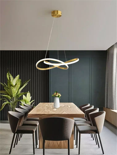 RLA-48W-G | Modern pendant lamp | LED | Gold