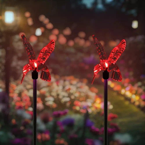 FLD-41 | Lampe de jardin solaire à LED Koliber | 66 cm, 600 mAh