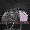 Fahrradtasche 3-in-1 für Gepäckträger | 8 l | wasserdichte Tasche mit Reflektoren | geräumige Hinterradtasche für Gepäckträger | FGTB-02