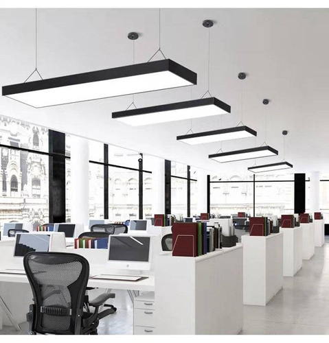 Pannello LED da soffitto 50W 120x30 cm | Pannello CCD non lampeggiante montato in superficie