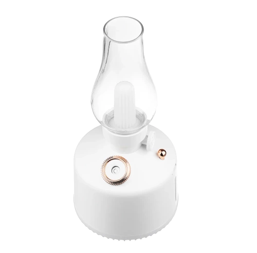 LA-0621-BLANC | Humidificateur d'air LED | Humidificateur d'air à ultrasons avec fonction veilleuse