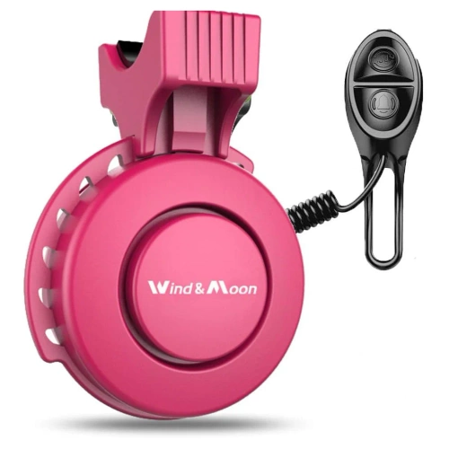 TWB-105-P | Sonerie electrică pentru bicicletă USB 120 dB | Sonerie cu baterie încorporată | 4 moduri de sunet