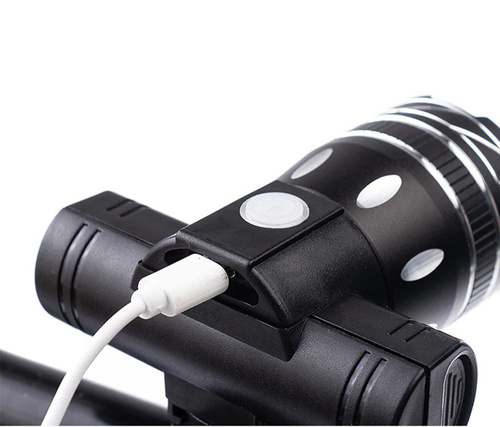 BL085 | Front bicycle lamp | XM-L T6 CREE LED, 1500lm, 3 lighting modes, 2400mAh battery