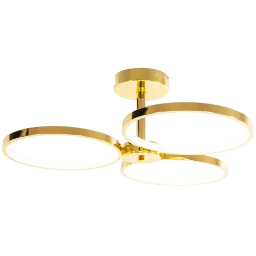 QBD-3C-70W | Modern ceiling lamp | Ceiling | LED | Gold