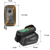 Bicycle frame bag | touch phone case | waterproof EVA bike pouch | bicycle organizer 464-OPP