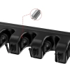 Supporto per mop, rastrelli e spazzole con ganci | 5 posti + ganci | Codice articolo: SL-005H