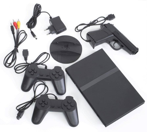 RS-79 | Retro TV game console | 2 pads + pistol | 16 embedded 8-bit games