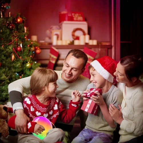 WRSL22 | Despertador con luz LED | Lámpara de noche con simulación de amanecer.