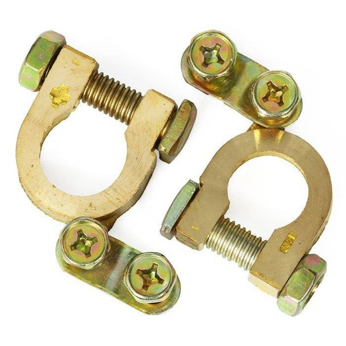 Battery clamps Set - 2 pcs. | M8-16mm ring clamp