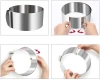 RH-T01-15CM | Nastavitelný dortový okraj 15-30 cm | Forma na dort