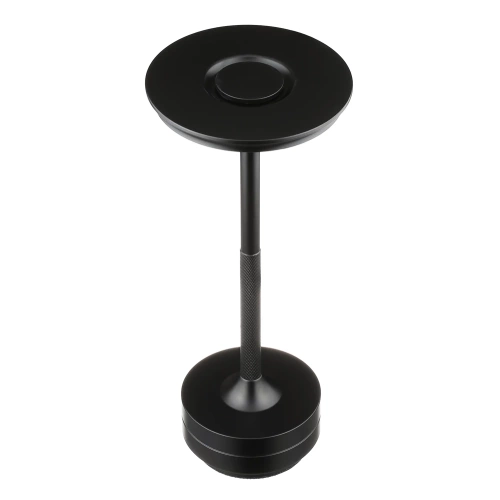 HJA-25-BLACK | Stalinė lempa su trijų šviesių spalvų | Naktinė lempa su įmontuota baterija