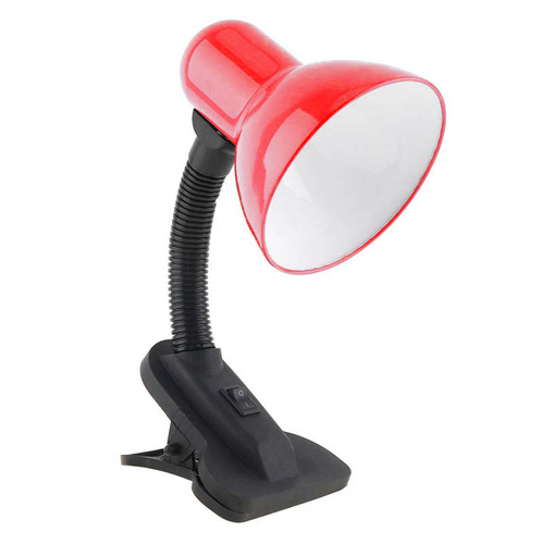 E28 | E27 bordlampe med clips til bordpladen