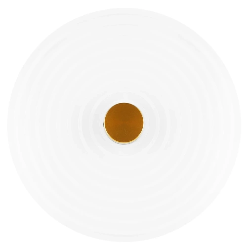 WLC-D350 | Kulaté nástěnné svítidlo ⌀35 cm | Moderní nástěnné svítidlo s drážkovaným stínidlem