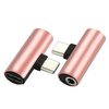UA-006 | Type-C - Type-C + Jack-adapter | Lydadapter til din telefon