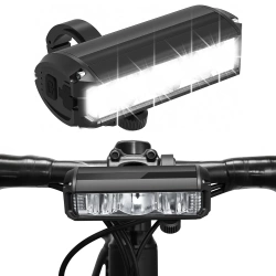 Мощна 1200lm LED предна велосипедна светлина | Водоустойчива USB презареждаща се велосипедна светлина | Велосипедни светлини 3 режима | IPX5 EOS630