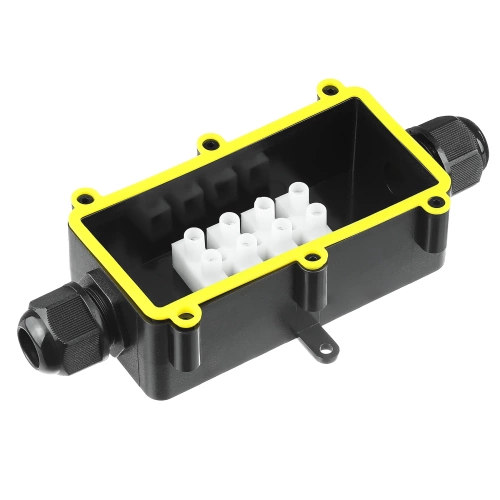 Boîte de dérivation étanche IP68 à 2 voies | Connecteur électrique 450 V 24 A pour câbles 4–11 mm | M686-B2