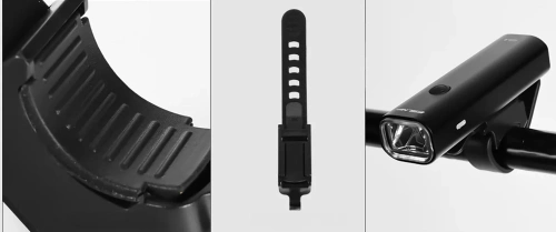 Faro delantero LED para bicicleta USB-C de 400 lm | Luz impermeable para bicicleta con modo SOS | Luz potente con batería recargable integrada | XJLQD