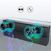 S10 | Soundbar per computer 2.0 con retroilluminazione LED RGB | 6 W RMS
