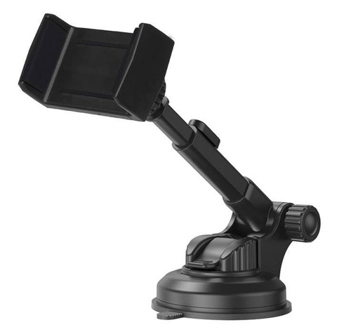 PSI-C054 | Car crimp phone holder with telescopic arm | on the windshield