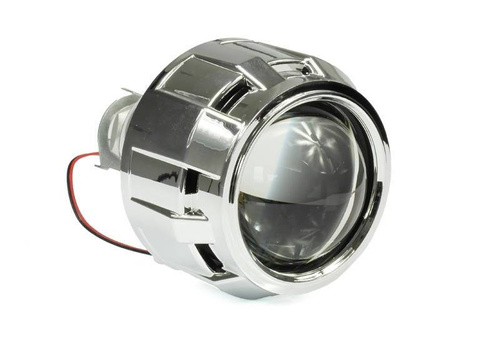 Een set lenzen met adapters en Apollo-maskers