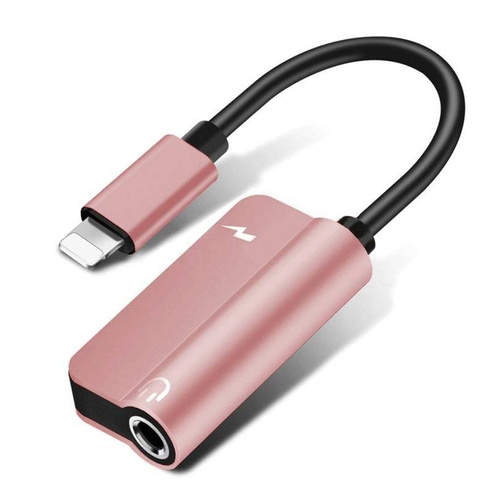 UA-001 | Адаптер Lightning (iPhone) - Lightning, Jack | Аудіоадаптер 2в1 для iPhone