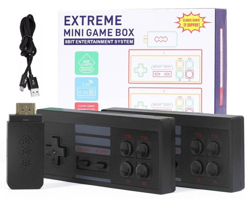 X-09-HD | Consola Retro MINI GAME BOX HD con salida HDMI | 848 juegos en calidad FULL HD