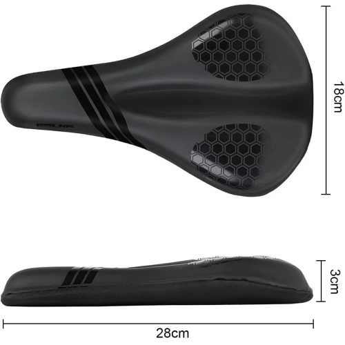 Funda de gel con espuma viscoelástica | Funda de asiento confort | ESLNF-012