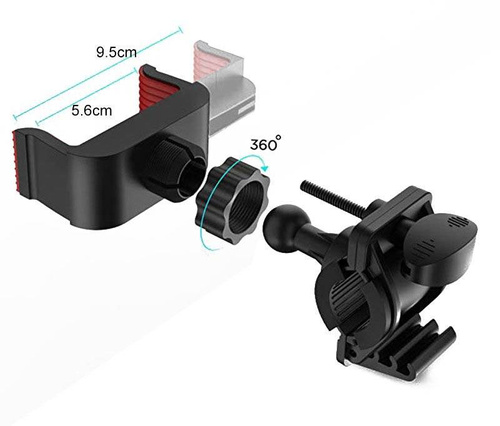 PSI-B06 | Bicycle / motorcycle phone holder with silicone straps