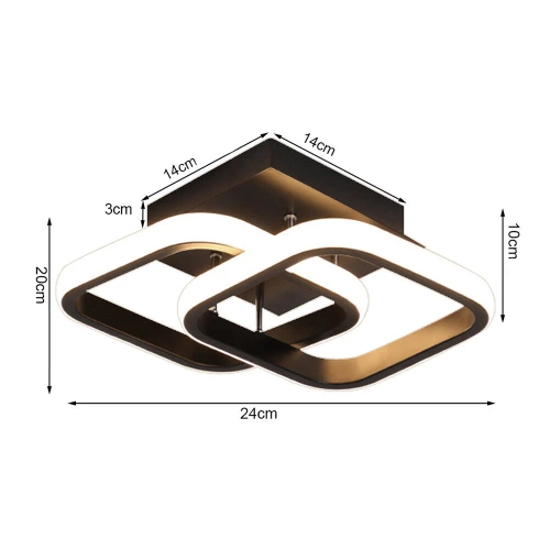 RLS-N16W-B | Moderne plafondlamp | Plafond | LED