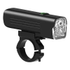 Luz de bicicleta com bateria potente de 4800 mAh | Farol de bicicleta LED USB-C de 1000 lm – farol baixo e alto | BH-530 