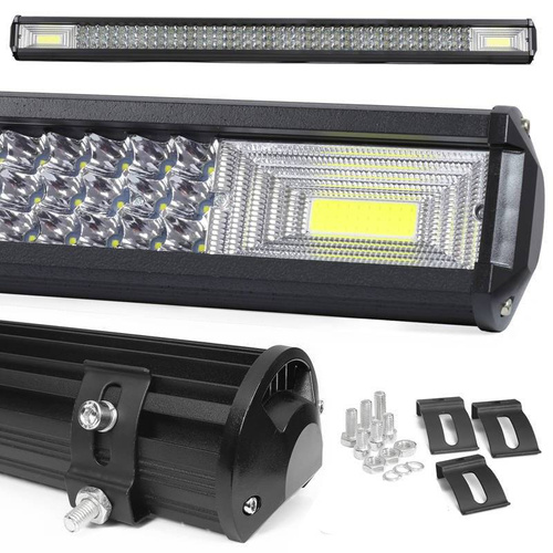 LB-COB-504W | Lâmpada de trabalho COB | 2x COB de alta potência 72W | 120 LEDs CREE 3W