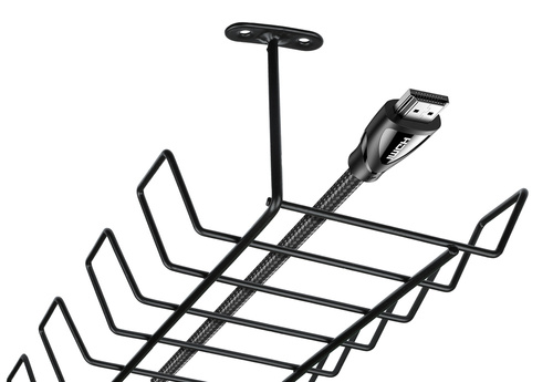 ZW-J725 | Kabelorganizer onder het bureau | zwart