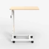 Mobiler Laptoptisch | Funktionaler, höhenverstellbarer Computertisch auf Rollen | LFD-6085-WD
