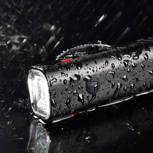 400 lumenes USB-C LED kerékpár fényszóró | Vízálló kerékpárlámpa SOS móddal | Erős lámpa beépített újratölthető akkumulátorral | XJLQD