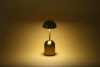 Bezdrôtová nočná lampa so vstavanou batériou 2000 mAh | Moderná stolová lampa s nastaviteľným výkonom a farbou svetla | YG-D019-Gold