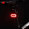 Zadní cyklistické světlo USB COB LED | silné červené světlo | vodotěsné IPX8 | BK-L400