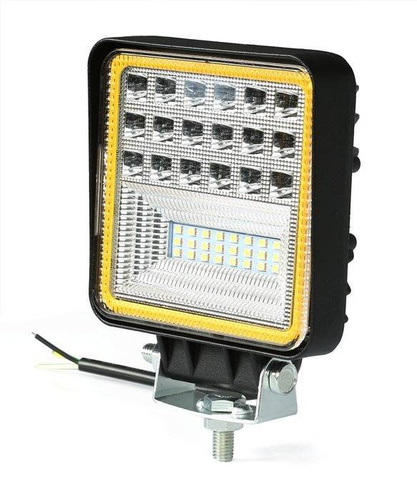 ДВОКОЛЬОРНИЙ WL091-45-126W | Світильник робочий 126W | 42 світлодіоди CREE 3W | 6300 LM