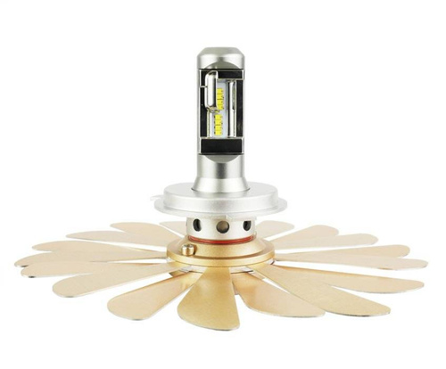 LED H4 set ZES Zdatt | 100W 12000 lm | DEN NOC