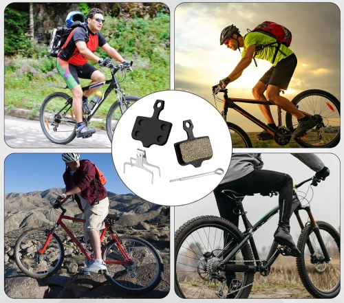 Semi-metallic brake pads | Disc brake pads compatible with Avid Elixir / SRAM Level | TP-02D