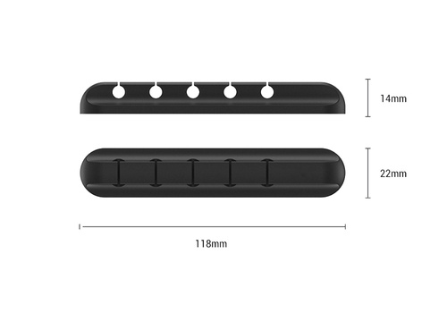 EH05 | Cable Organizer | Clip for 5 wires