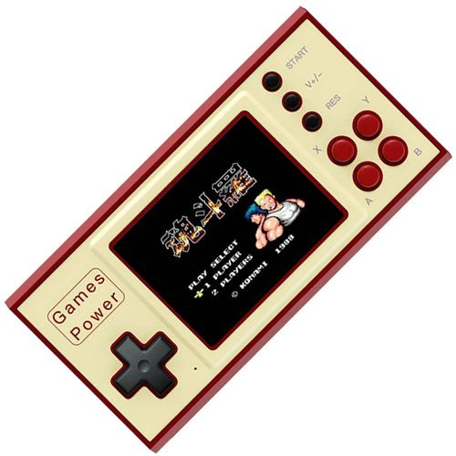 VT568 | Mini-Retro-Spiele Handheld Konsole | 500 Spiele | SFC - Mario, Contra, Arkanoid usw.