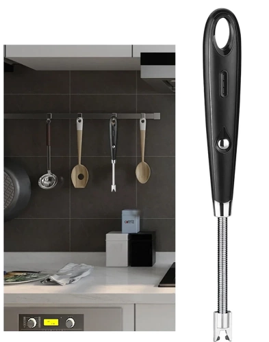 JL-701B-NERO | Accendino al plasma moderno | Accendino elettrico caricato tramite USB