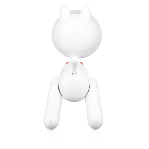 Lampe de bureau LED en forme de chiot avec variateur de luminosité et batterie rechargeable USB | Waggy Puppy | YG-TD104-W