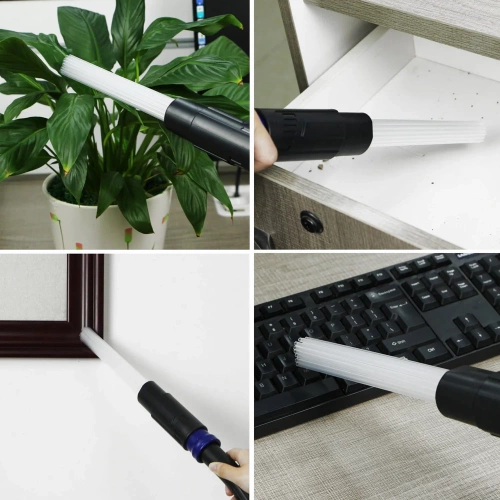 CDR-L16-NEGRO | Cepillo universal para aspiradora | Boquilla de aspiradora | Boquilla para juntas para aspiradora