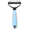PDS-179-BLUE | Brush for brushing fur and undercoat | Pet trimmer | Fur care comb