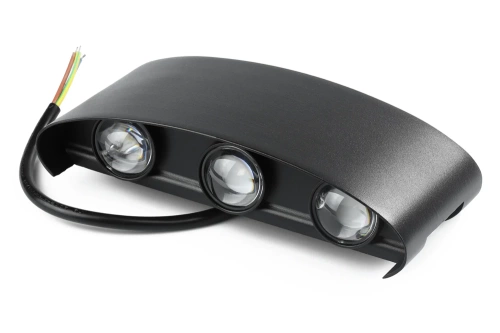 BD-C041-6W | Lámpara de jardín, exterior Lámpara de pared LED para fachada | arriba - abajo | 6W, IP65